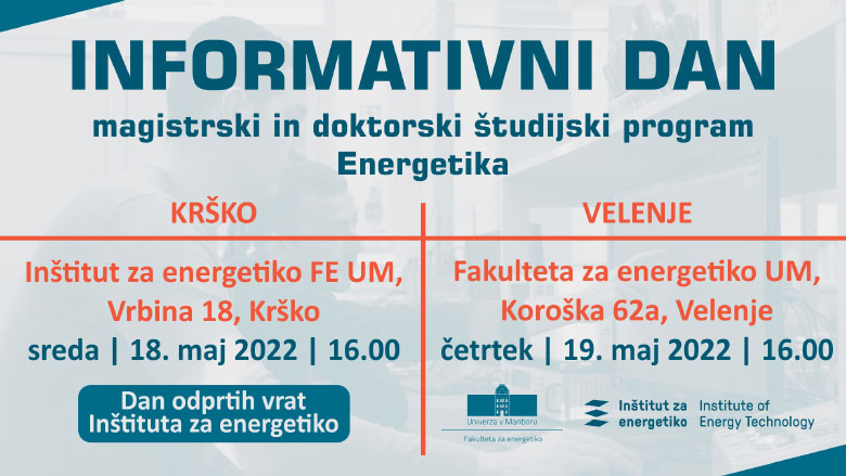 Informativni dnevi, Fakulteta za energetiko